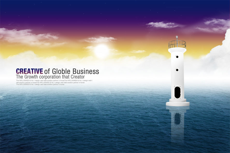 碧水藍天 商務信息咨詢的視覺化敘事與品牌構建